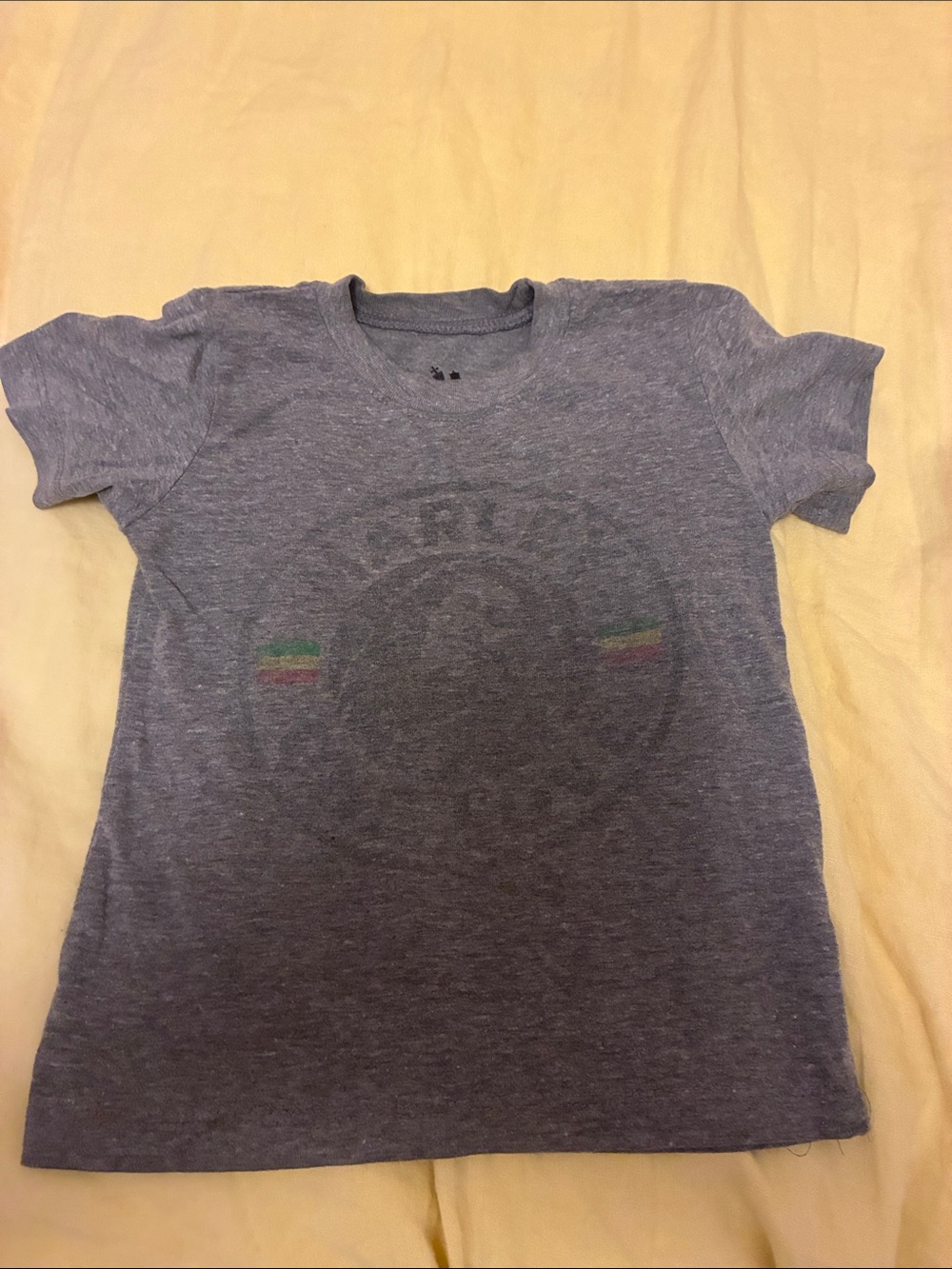 Kids Heather Gray Graphic Tee - Bob Marley
